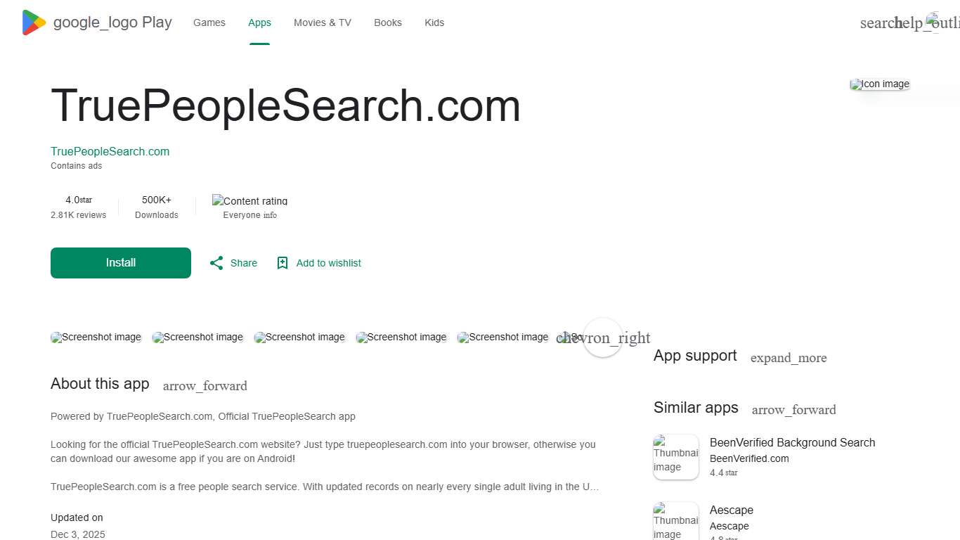 TruePeopleSearch.com - Apps on Google Play
